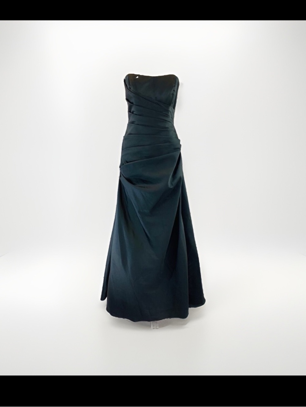 Strapless Evening Gown Color Plum
